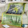 Anime Pokemon Scyther 1St Edition Swords Dance Custom Blanket And Quilt