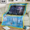 Anime Pokemon Shining Gyarados Full Print Soft Blanket