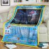 Anime Pokemon Shining Gyarados Neo Revelation Custom Soft Blanket