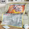 Anime Pokemon Solgaleo Cosmic Eclipse Custom Blanket