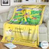 Anime Pokemon Sonichu Custom Blanket