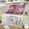 Anime Pokemon Special Delivery Bidoof Custom Blanket