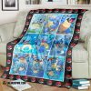 Anime Pokemon Squirtle Wartortle Blastoise Poke Ball Blanket