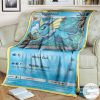 Anime Pokemon Vaporeon Hidden Fate Custom Blanket