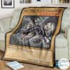 Anime Yugioh Red Eyes B Dragon Custom Blanket
