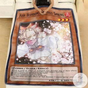 Ash Blossom Joyous Spring Custom Blanket