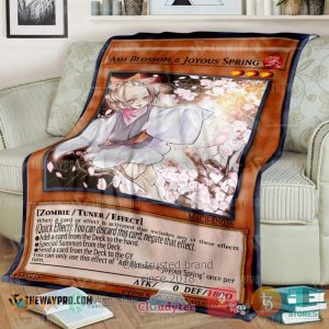 Ash Blossom Joyous Spring Soft Blanket