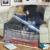 Attack On Titan Direct Sword Mikasa Blanket