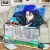 Attack On Titan Resisting Fate Levi Blanket