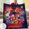 Avengers Assemble Marvel Hero Blanket
