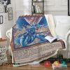 Blue Eyes Shining Dragon Soft Blanket
