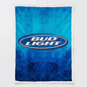 Bud Light Art Quilt Blanket