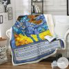 Cerulean Sacred Phoenix Of Nephthys Custom Blanket