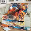 Charizard Gx Pokemon Fleece Blanket