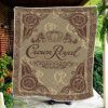 Crown Royal Vanilla Whisky Blanket Quilt