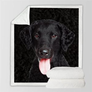 Curly Coated Retriever Blanket