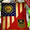 Custom Your Name United States Navy Veteran All Over Printed Blanket
