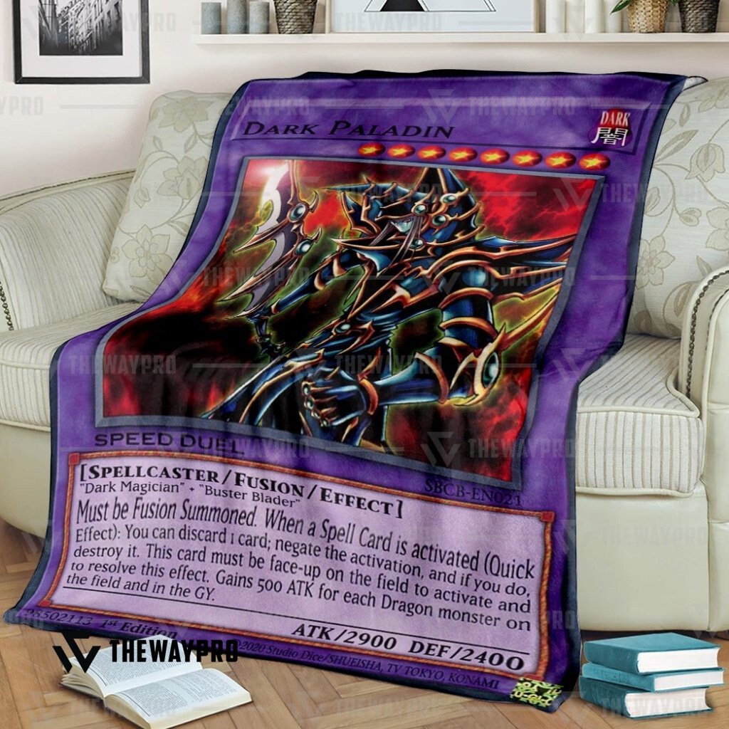Dark Paladin Card Blanket Dark Paladin Card Blanket