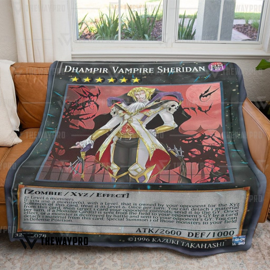 Dhampir Vampire Sheridan Blanket Dhampir Vampire Sheridan Blanket