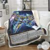 Divine Arsenal Aa Zeus Sky Thunder Custom Blanket
