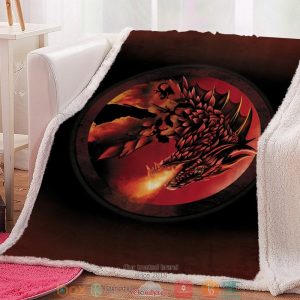 Dracarys Throw Blanket