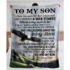 Eagle To My Son I Will Always Carry You In My Heart You Are My Son Love Dad Blanket