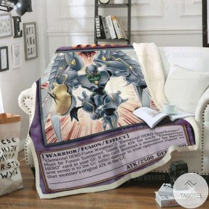 Elemental Hero Shining Flare Wingman Custom Blanket