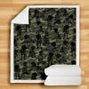 English Mastiff Camo Blanket