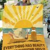 Everything Has Beauty But Not Everyone Sees It Summer Vibe Blanket