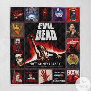 Evil Dead Movie 40Th Anniversary Blanket Quilt