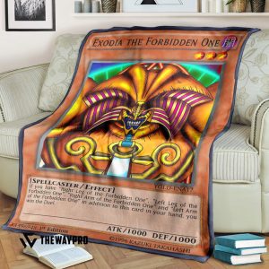 Exodia The Forbidden One Blanket