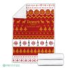 Dewars Ugly Xmas Whisky Fleece Blanket