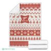 Miller High Life Ugly Xmas Fleece Blanket