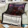 Game Magic The Gathering Dark Hatchling Sherpa Blanket