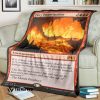 Game Magic The Gathering Fiery Emancipation Blanket