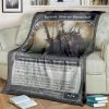 Game Magic The Gathering Korlash Heir To Blackblade Blanket
