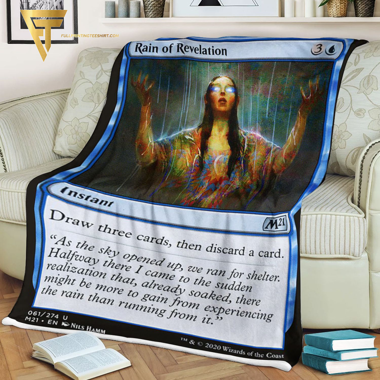 Game Magic The Gathering Rain Of Revelation Blanket Game Magic The Gathering Rain Of Revelation Blanket