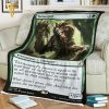 Game Magic The Gathering Tarmogoyf Blanket