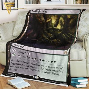Game Magic The Gathering Twilight Mire Blanket