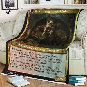 Game Magic The Gathering Ulrich Uncontested Alpha Blanket