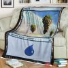 Game Mtg 138 Island Sherpa Blanket