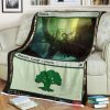 Game Mtg 152 Forest Sherpa Blanket