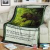 Game Mtg 60 Brindle Shoat Sherpa Blanket