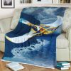 Game Mtg Blue Thopter Token Blanket