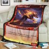 Game Mtg Chandra S Magmutt Fleece Blanket