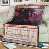 Game Mtg Magic The Gathering Moltensteel Dragon Blanket