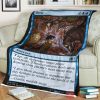 Game Mtg Sleep Sherpa Blanket