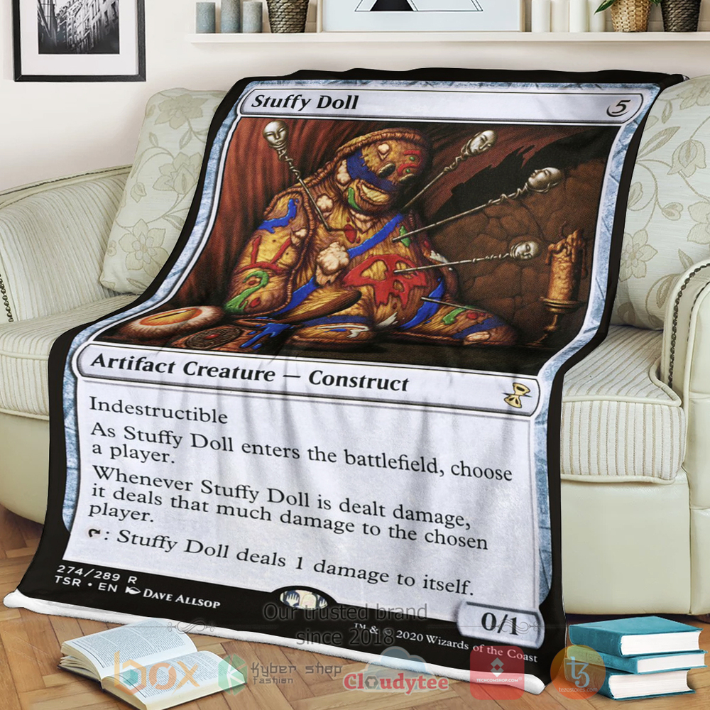 Game Mtg Stuffy Doll Sherpa Blanket Game Mtg Stuffy Doll Sherpa Blanket