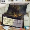 Game Mtg Temple Of Silence Fleece Blanket