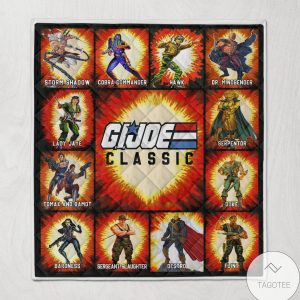 Gi Joe Classic Blanket Quilt